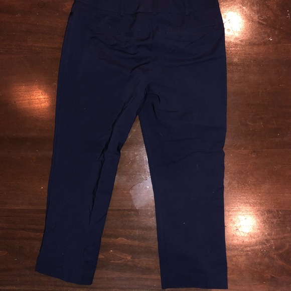 Navy crop slacks - Picture 4 of 4